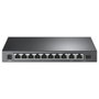 TP-Link TL-SG1210PP Commutateur 10 ports Gigabit, 8 ports PoE+ 63W, QoS, non géré, noir