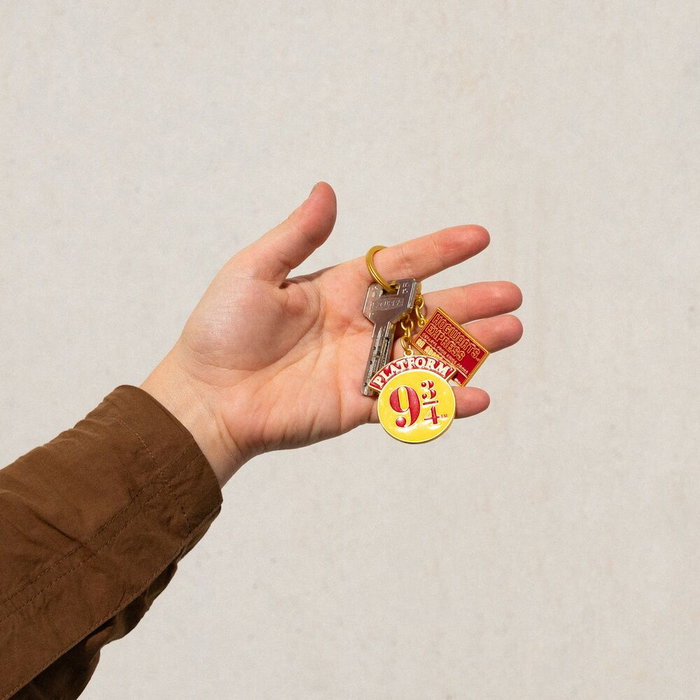 ERIK Porte-clés Anden 9 3/4 - Réplique officielle Harry Potter - Accessoire de collection - 12 cm