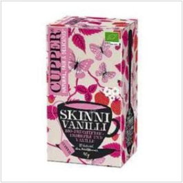 CUPPER Infusion Fraise et Vanille BIO VEGAN 20 sachets