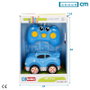 C BABY Voiture Radiocommandée avec Lumières et Sons, Taille 10x13x7 cm, Chassis Extractible pour Nettoyage