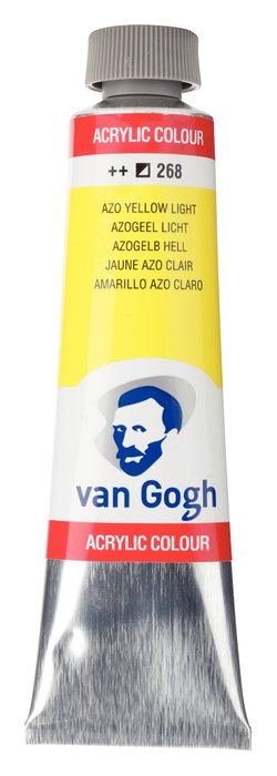 Van Gogh Peinture Acrylique Jaune Azo Claire 40 ml Van Gogh Peinture Acrylique Jaune Azo Claire 40 ml