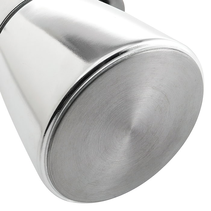 ORYX Cafetière Italienne en Aluminium pour Induction - 6 Tasses (300 ml)