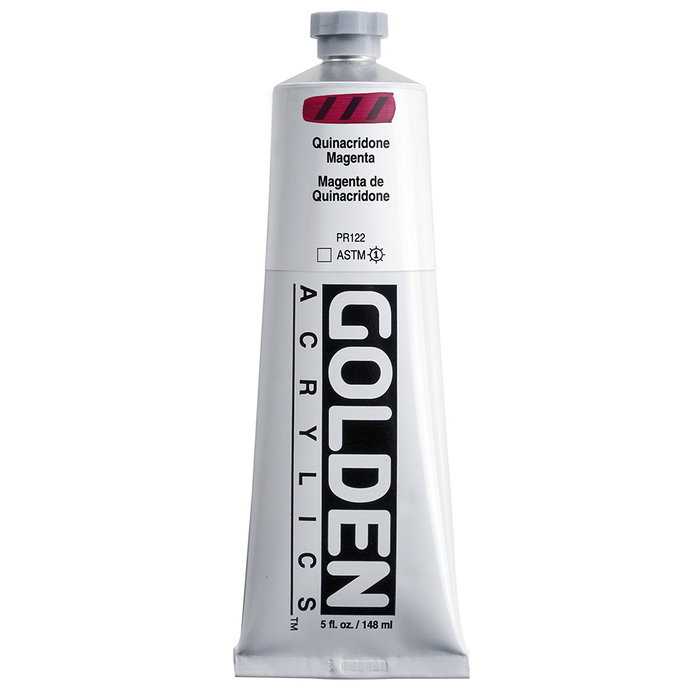 Golden Quinacridona Magenta Heavy Body Golden Quinacridona Magenta Heavy Body