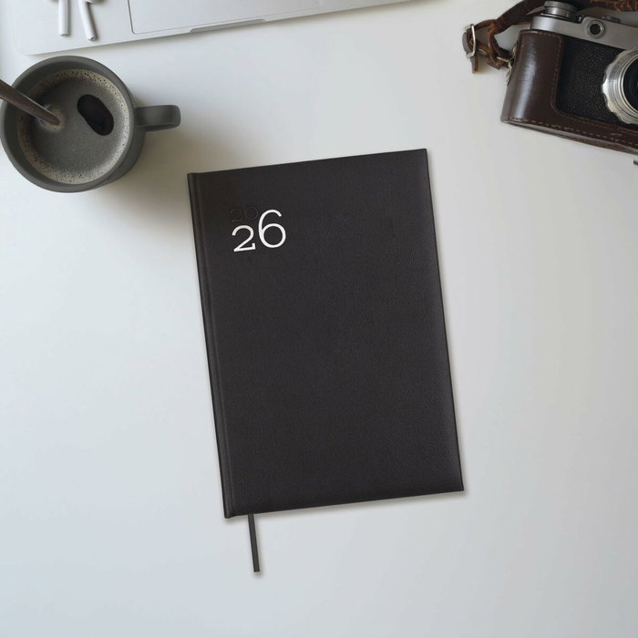 Agenda Finocam Noir 16,5 x 24 cm