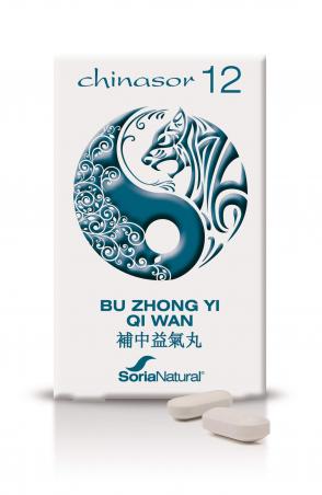 SORIA NATURAL CHINASOR 12 BU ZHONG YI QI WAN 30 comprimés SORIA NATURAL CHINASOR 12 BU ZHONG YI QI WAN 30 comprimés