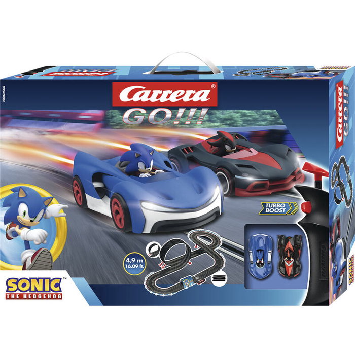 Carrera GO!!! Sonic the Hedgehog 4.9 avec voitures Sonic et Shadow