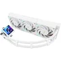 Thermalright Elite Vision 360 ARGB Blanc Watercooling CPU Processeur avec écran LCD et ventilateurs TL-K12