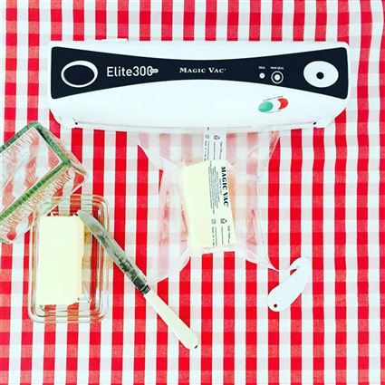 Magic Vac ELITE-300 PLUS Machine à emballer sous vide domestique - Prolonge la fraîcheur des aliments