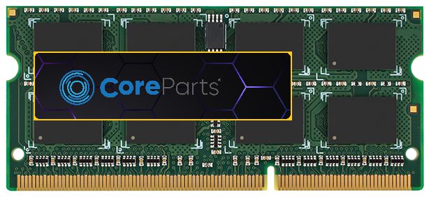 CoreParts Module mémoire RAM SO-DIMM 4GB DDR3L 1600MHz PC3L-12800S pour ordinateur portable CoreParts Module mémoire RAM SO-DIMM 4GB DDR3L 1600MHz PC3L-12800S pour ordinateur portable