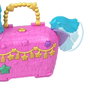 Mattel - Polly Pocket - Coffre Unicornio Partyland - Ensemble de jeu avec 2 poupées, 25 accessoires et surprises - Pour enfants dès 4 ans