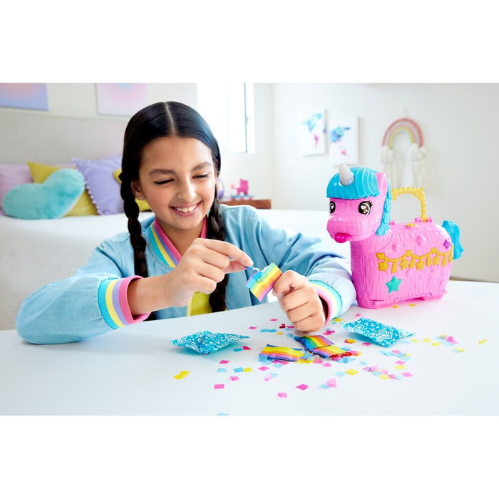MATTEL Polly Pocket Coffret Les Licornes font la fête avec 2 mini-figurines et 25 accessoires MATTEL Polly Pocket Coffret Les Licornes font la fête avec 2 mini-figurines et 25 accessoires