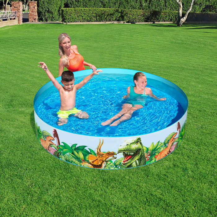 Bestway Piscine Rigide pour Enfants PVC Dinosaures 183x38 cm +2 Ans Jardin 55022 Bestway Piscine Rigide pour Enfants PVC Dinosaures 183x38 cm +2 Ans Jardin 55022