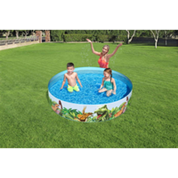 Bestway Piscine Rigide pour Enfants PVC Dinosaures 183x38 cm +2 Ans Jardin 55022 Bestway Piscine Rigide pour Enfants PVC Dinosaures 183x38 cm +2 Ans Jardin 55022