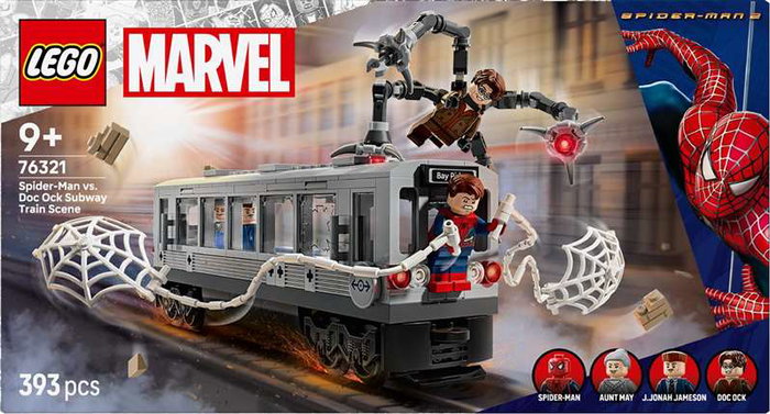 LEGO Marvel 76321 La Scène du Train de Spider-Man et Docteur Octopus LEGO Marvel 76321 La Scène du Train de Spider-Man et Docteur Octopus