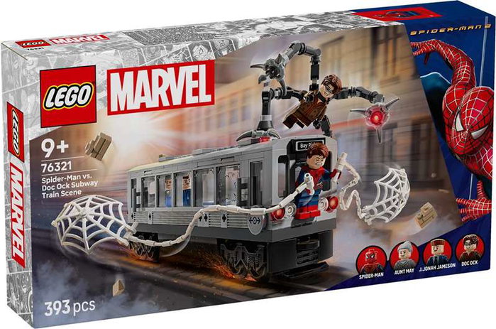 LEGO Marvel 76321 La Scène du Train de Spider-Man et Docteur Octopus LEGO Marvel 76321 La Scène du Train de Spider-Man et Docteur Octopus