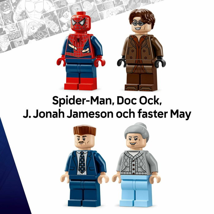 LEGO Marvel 76321 La Scène du Train de Spider-Man et Docteur Octopus LEGO Marvel 76321 La Scène du Train de Spider-Man et Docteur Octopus