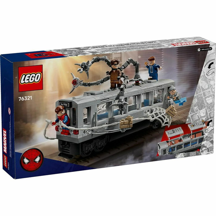 LEGO Marvel 76321 La Scène du Train de Spider-Man et Docteur Octopus LEGO Marvel 76321 La Scène du Train de Spider-Man et Docteur Octopus