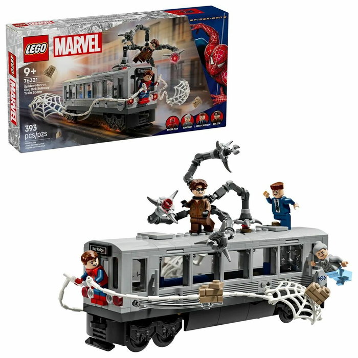 LEGO Marvel 76321 La Scène du Train de Spider-Man et Docteur Octopus LEGO Marvel 76321 La Scène du Train de Spider-Man et Docteur Octopus