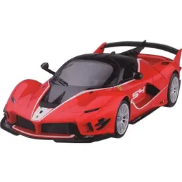 MGM Kit de construction Ferrari FXX K Evo 1/18 - Voiture télécommandée rapide (8 km/h) en plastique durable - Jouet pour enfants