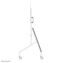 Neomounts FL50-525WH1 Support au sol mobile pour écran plat/tactile 55 à 86", 4 roues à blocage, étagère multimédia incluse, réglable en hauteur, blanc