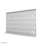 Neomounts FL50-525WH1 Support au sol mobile pour écran plat/tactile 55 à 86", 4 roues à blocage, étagère multimédia incluse, réglable en hauteur, blanc