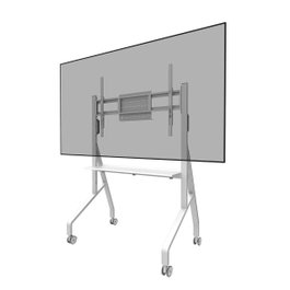Neomounts FL50-525WH1 Support au sol mobile blanc pour écrans 55-86 pouces