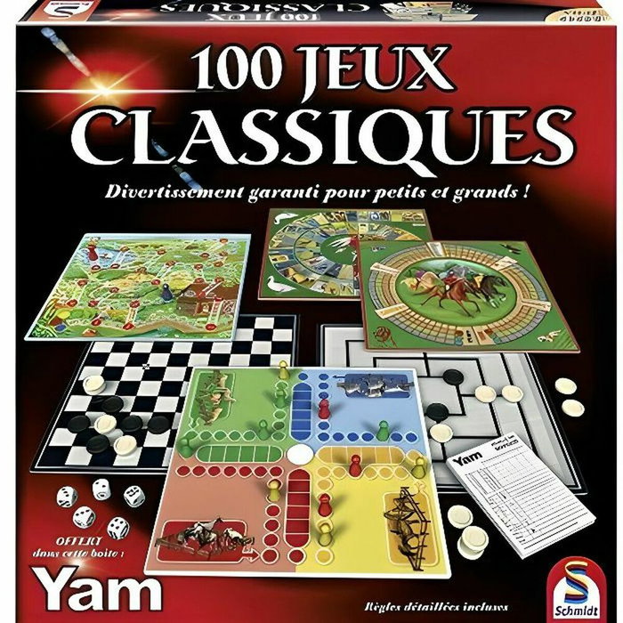 Schmidt Spiele 100 Jeux de société classique Schmidt Spiele 100 Jeux de société classique
