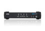Aten Commutateur KVM DVI/audio USB 4 ports CS1764A CubiQ - Switch pour 4 ordinateurs avec concentrateur USB 2.0