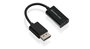 IOGEAR GDPHD4KA Adaptateur Actif DisplayPort vers HDMI avec Support 4K Ultra HD 3840x2160, Audio et Plug-and-Play