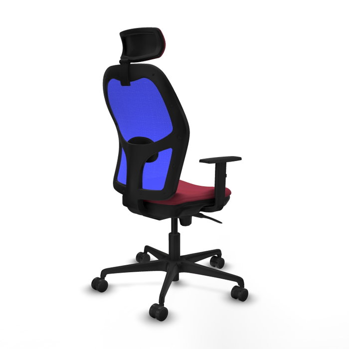 Chaise de Bureau avec Appui-tête Piqueras y Crespo 1D036N2 Bordeaux