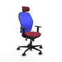 Chaise de Bureau avec Appui-tête Piqueras y Crespo 1D036N2 Bordeaux