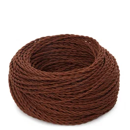 Cable Trenzado 2x0,75 x 1M Negro