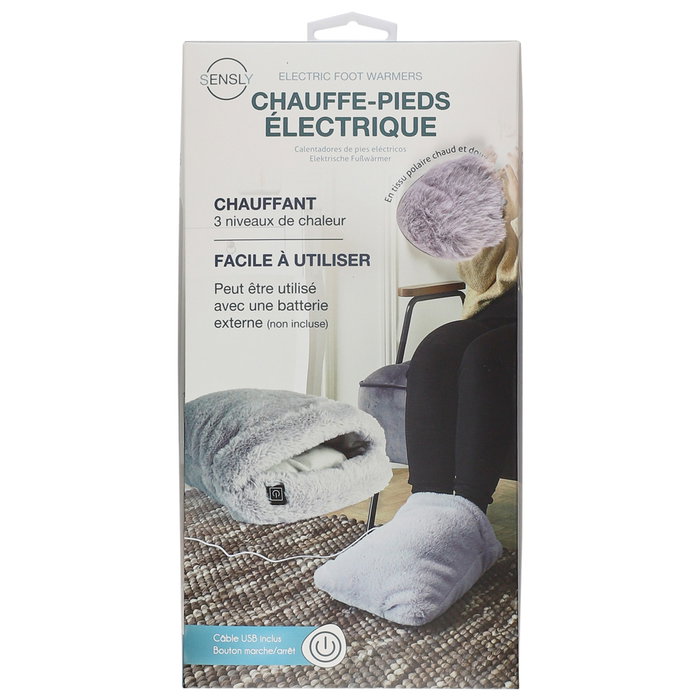 Sensly CALIENTAPIES USB en polyester Sensly CALIENTAPIES USB en polyester