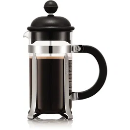 Bodum Cafetière à piston 3 tasses 0.35 L en Tritan avec armature inox