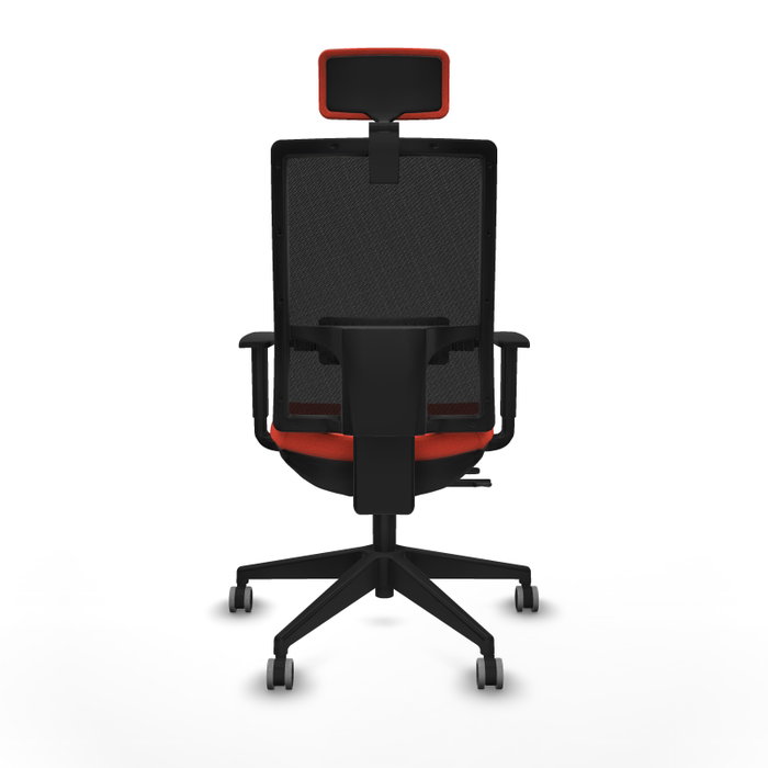 Piqueras y Crespo Chaise de Bureau Horna Traslack Orange Foncé Piqueras y Crespo Chaise de Bureau Horna Traslack Orange Foncé