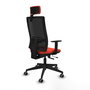 Piqueras y Crespo Chaise de Bureau Horna Traslack Orange Foncé