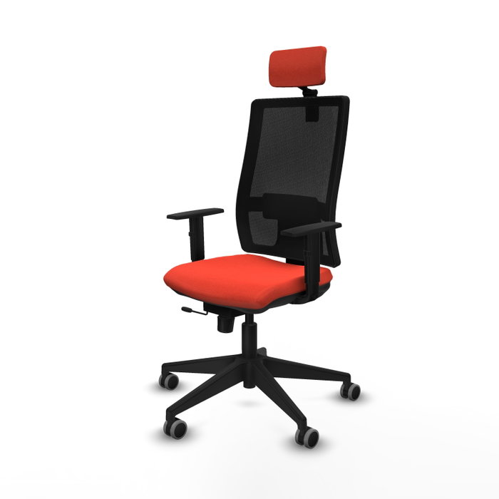 Piqueras y Crespo Chaise de Bureau Horna Traslack Orange Foncé Piqueras y Crespo Chaise de Bureau Horna Traslack Orange Foncé
