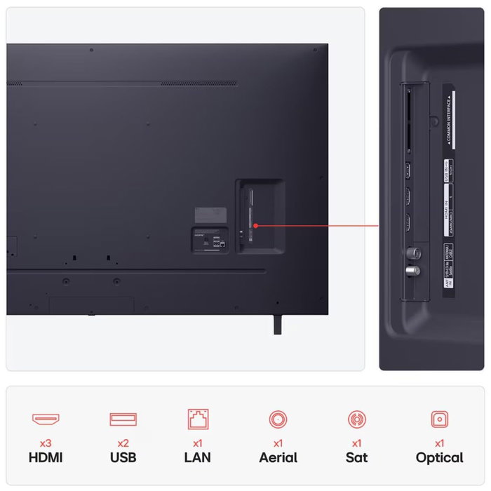 TV intelligente LG 75UA74006LB.AEU 4K Ultra HD 75" LED