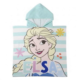 Cerdá Poncho en microfibre Frozen 55 x 77 cm, couverture de plage, à partir de 3 ans