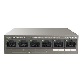 IP-COM G2206P-4-63W Switch PoE Gigabit administré cloud 4 ports PoE 2 uplinks 58W
