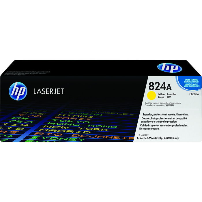 Toner original HP 824A Jaune Toner original HP 824A Jaune