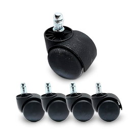 Universal Ruedas silla gamer, pack de 5 unités