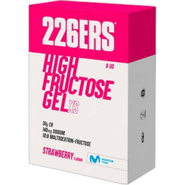 226ERS Étui de 6 Gels Haute Fructose Fraise 80g