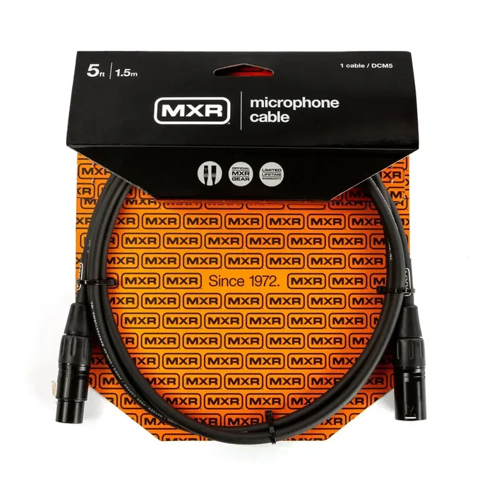 MXR Câble Microphone XLR-XLR 1,5 m, Série Standard