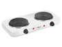 ARGON Plaque chauffante électrique double 2000W blanc