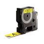 Dymo Ruban d'étiquetage D1 19mm x 7m Noir sur Jaune 45808