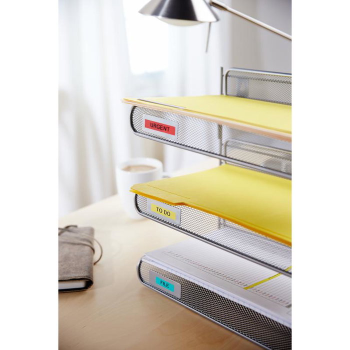 Dymo S0720880 Ruban D1 Étiquettes 19mm x 7m Jaune avec Texte Noir pour LabelManager Dymo S0720880 Ruban D1 Étiquettes 19mm x 7m Jaune avec Texte Noir pour LabelManager