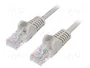 DIGITUS Cordon de raccordement Cat 5e U/UTP 5m RJ45