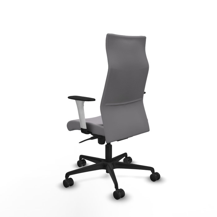 Piqueras Y Crespo Fauteuil de Direction Albacete, Similicuir Gris, Mécanisme Synchrone Piqueras Y Crespo Fauteuil de Direction Albacete, Similicuir Gris, Mécanisme Synchrone