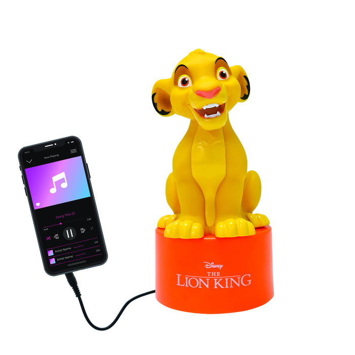 LEXIBOOK Veilleuse Haut-parleur Le Roi Lion Disney
